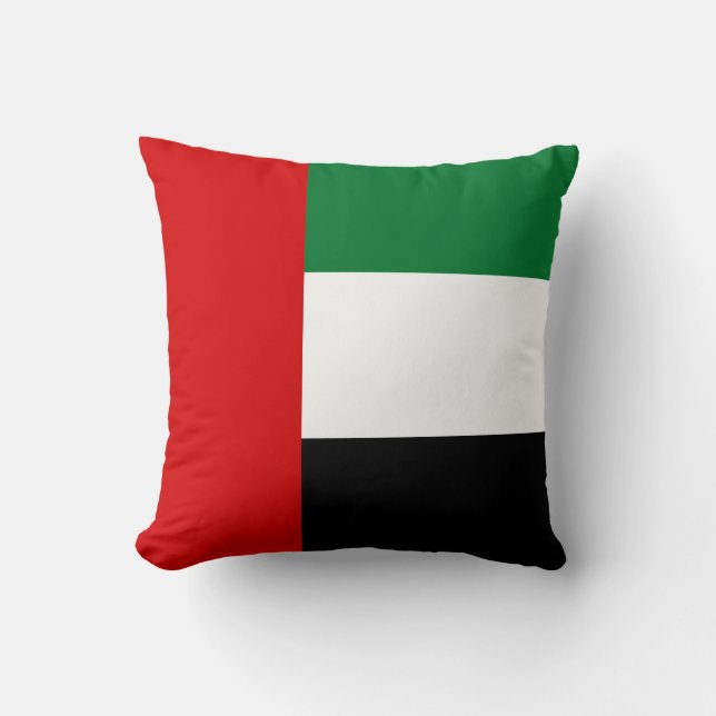 Almofada Bandeira dos Emirados Árabes Unidos (Frente)