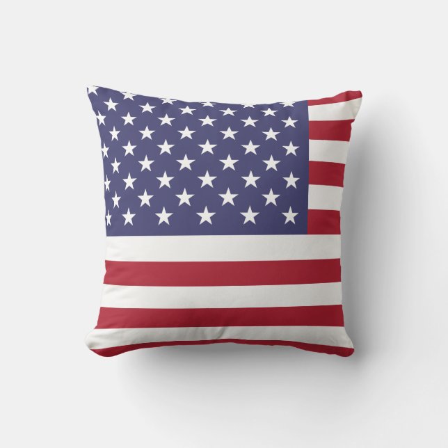 Almofada Bandeira dos Estados Unidos (Frente)