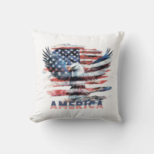 Almofada Bandeira dos Estados Unidos. América