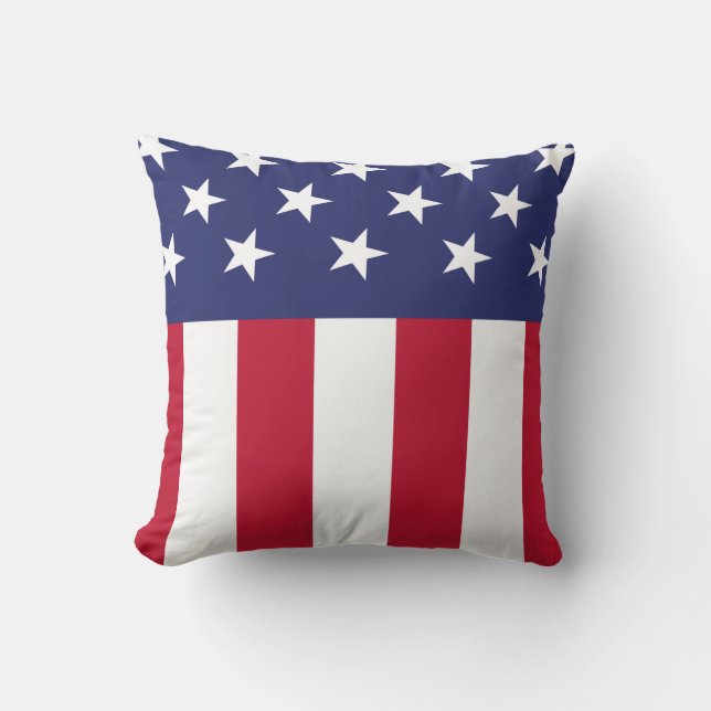 Almofada Bandeira dos Estados Unidos da América (Frente)