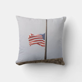 Almofada Bandeira dos Estados Unidos em Half-Mast (EUA)
