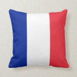 Almofada Bandeira França (Francês)<br><div class="desc">Produtos de Sinalizador Mundial Personalizáveis - Sinta-se à vontade para adicionar seu próprio texto.</div>