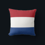 Almofada Bandeira Holandesa<br><div class="desc">Bandeira Patriótica dos Países Baixos.</div>