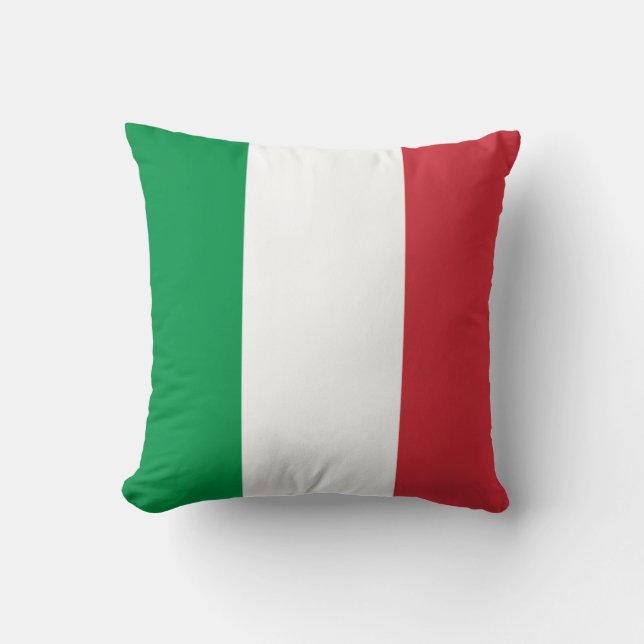 Almofada Bandeira italiana (Itália) (Frente)