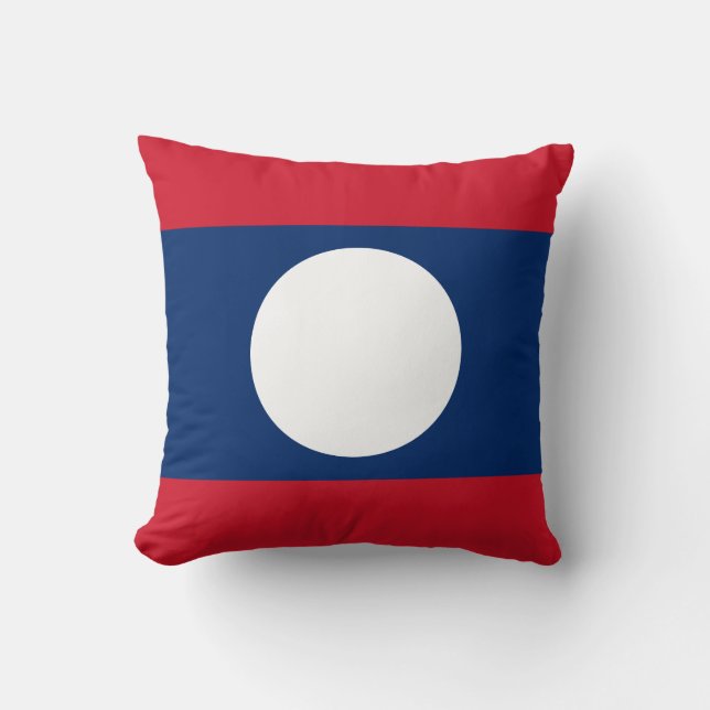 Almofada Bandeira Laos (Frente)