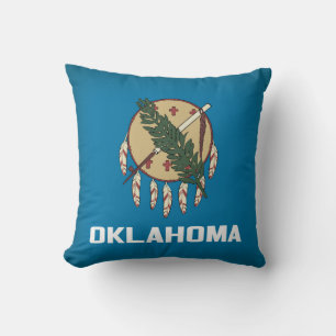 Almofada Bandeira Legal do Estado de Oklahoma