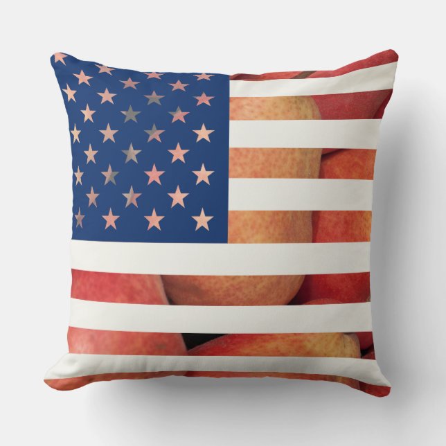 Almofada Bandeira modelo dos Estados Unidos da América (Frente)