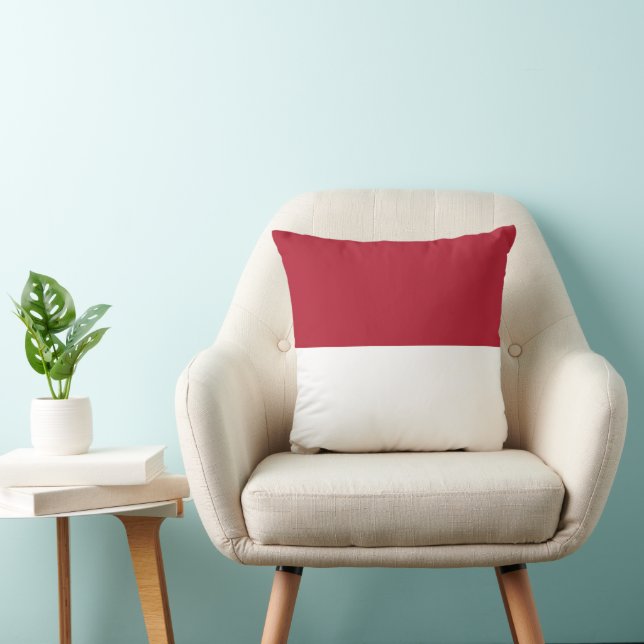 Almofada bandeira Mônaco (Cadeira)