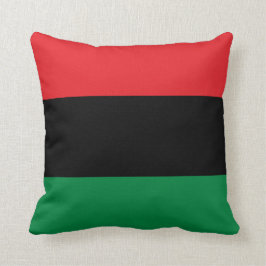 Almofada Bandeira Pan-Africana UNIA