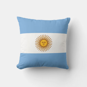 Almofada Bandeira Patriótica Argentina