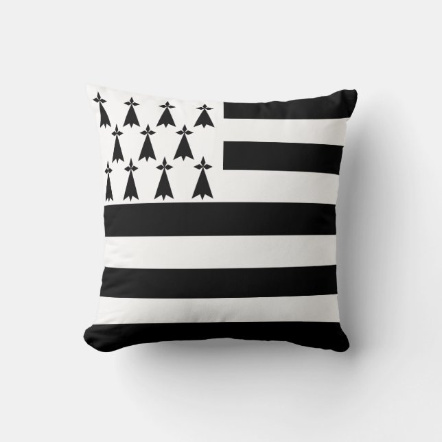 Almofada Bandeira Patriótica da Bretânia (Frente)