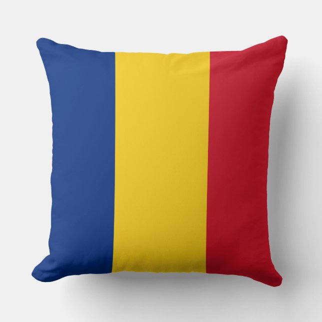 Almofada Bandeira romena (Romênia) (Frente)