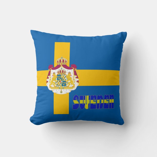 Almofada Bandeira sueco (Frente)
