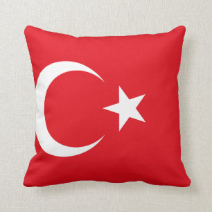 Almofada Bandeira Turquia (Turca)