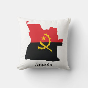 Almofada Bandeiras e países Angola