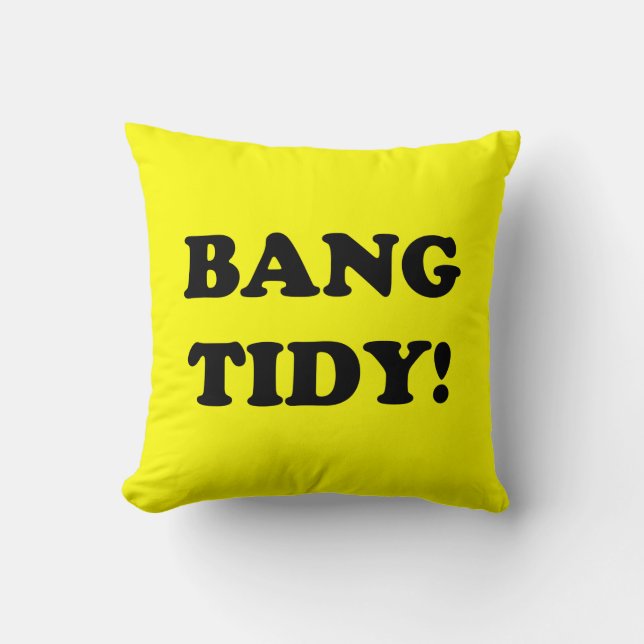 ALMOFADA "BANG TIDY!" (Frente)