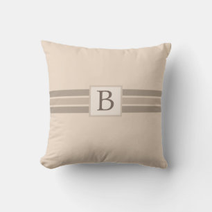 Almofada Banner Strike Beige do Creme Elegante Adicionar In