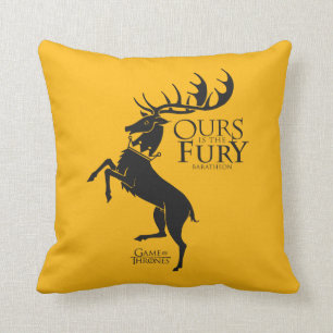 Almofada Baratheon Sigil - A nossa é a Fúria