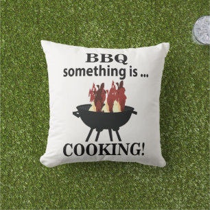 Almofada Barbeque Cook Chef CHURRASCO Engraçado