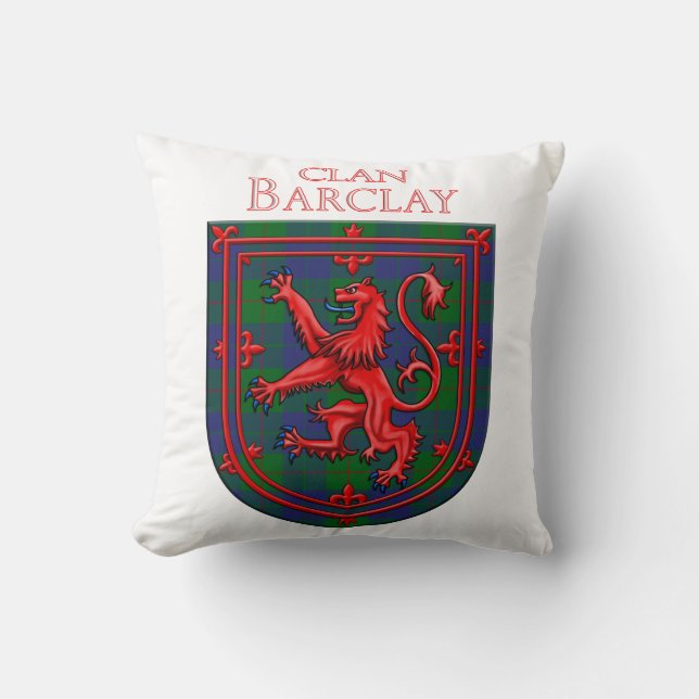 Almofada Barclay Hunting Tartan Xadrez Escocesa (Frente)