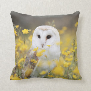 Almofada Barn Owl No Travesseiro decorativo De Prados