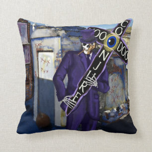 Almofada Baron Samedi Voodoo Arte Descansar