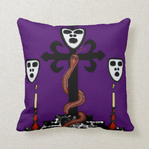 Almofada Baron Samedi Voodoo Arte Descansar