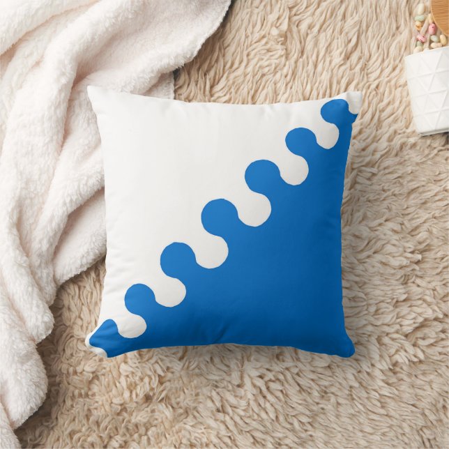 Almofada Barônia de Crachá Populacional de Cleftlands (Cobertor)