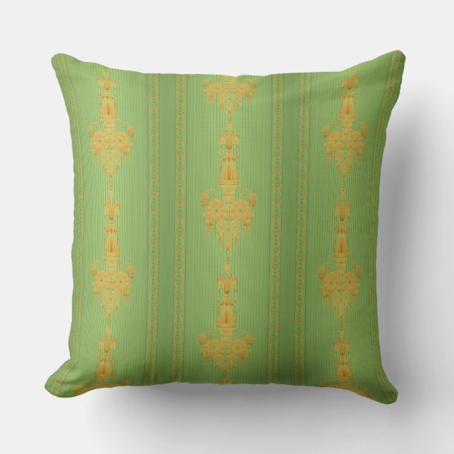 Almofada Baroque floral pattern with border V2020 (Frente)
