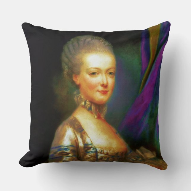 Almofada Barroco chique francês do Dauphin (Frente)