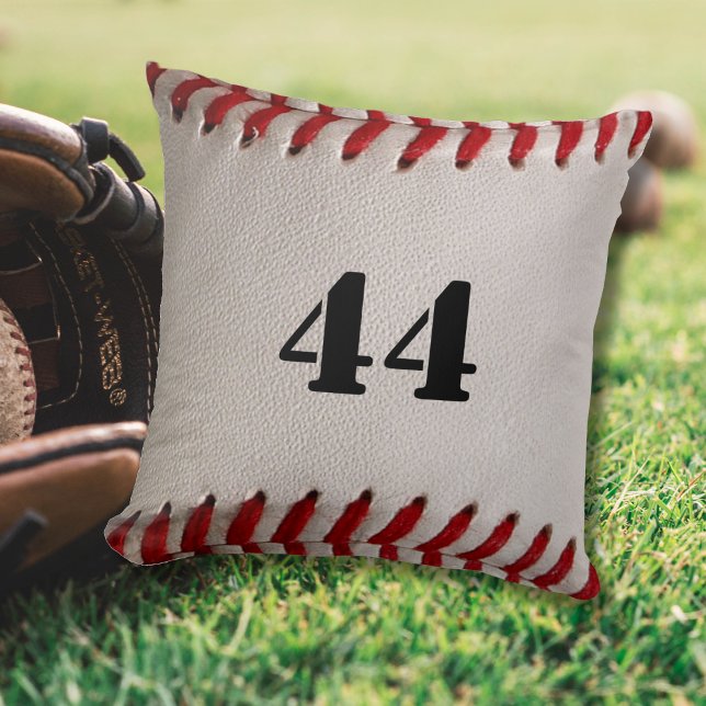 Almofada Basebol com Número Personalizável (Criador carregado)