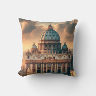 Almofada Basílica de São Pedro Itália Europa Viagem