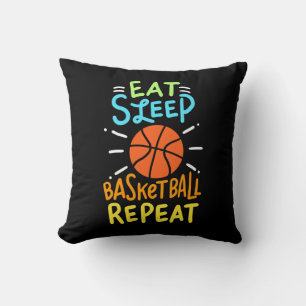 Almofada Basquetebol - Comer Dormir Basquetebol Repetir