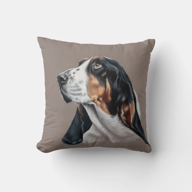 Almofada Basset Hound (Frente)
