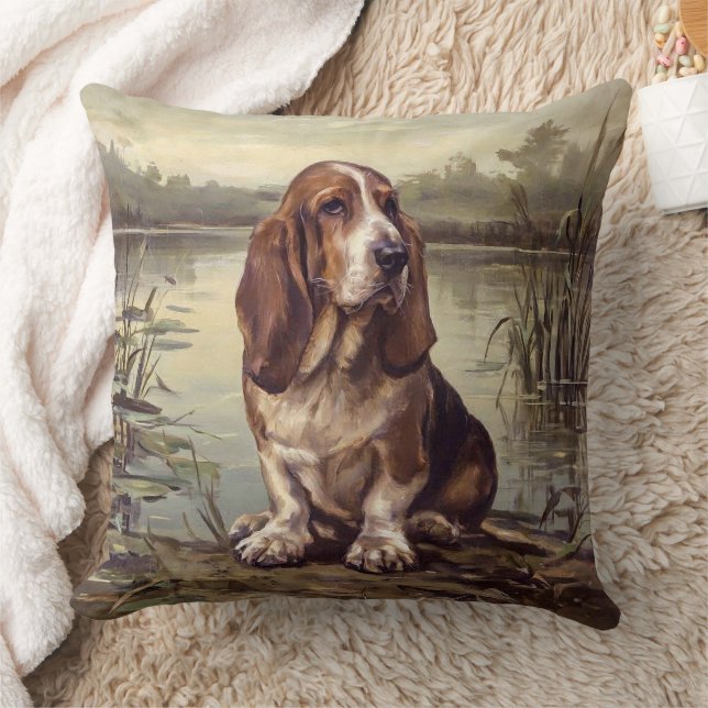 Almofada Basset Hound (Cobertor)