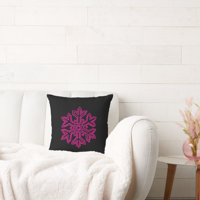 Almofada Basta Coleção de Natal - Floco de Neve (Sofá)