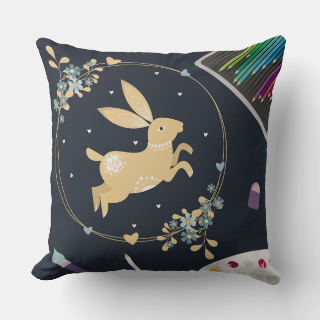 Almofada Batendo Bunny Pikkow (Frente)