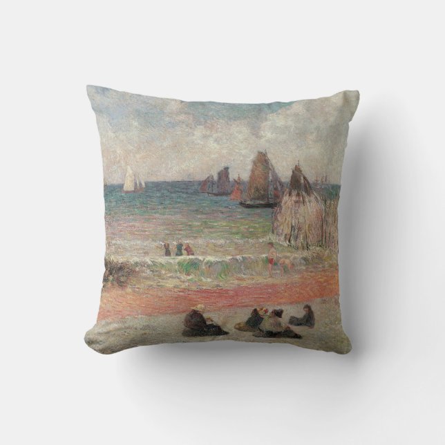 Almofada Bathing Dieppe de Paul Gauguin (Frente)