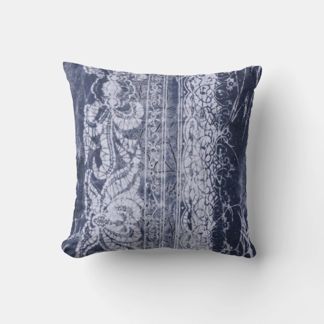 Almofada Batik, Indigo (Frente)