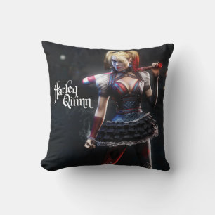 Almofada Batman Arkham Knight Harley Quinn com Bat