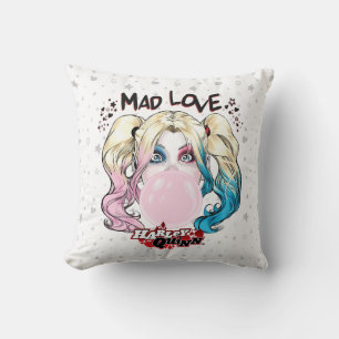 Almofada Batman   Mad Love Harley Quinn Chew Bubble Gum