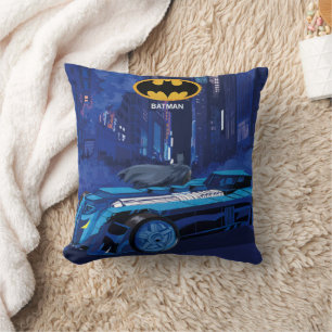 Almofada Batman Patrulha Noturna na Cidade de Gotham