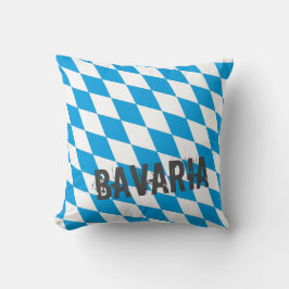Almofada Bavaria Germany Diamond Flag Design