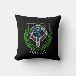 Almofada Baxter Scottish Clan Crest
