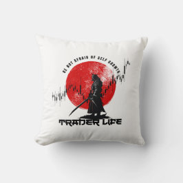 Almofada Be not afraid | Trade Motivation | Samurai