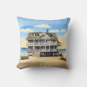 Almofada Beach House na areia