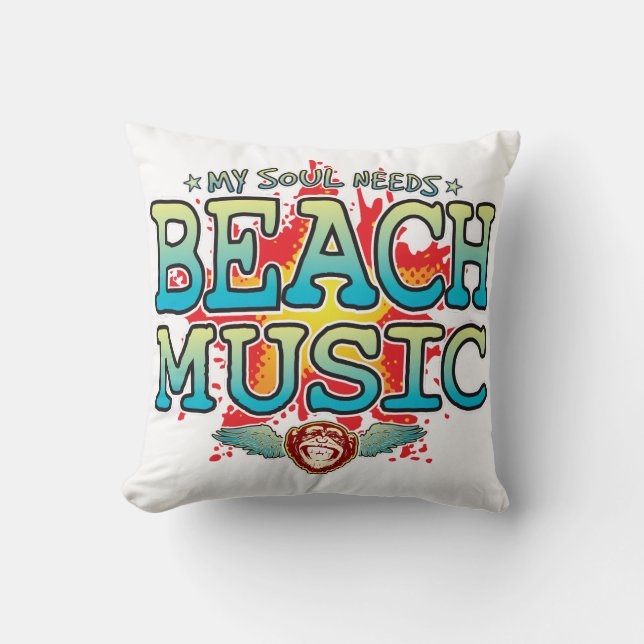 Almofada Beach Music Soul Cushion (Frente)