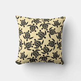 Almofada Beach Vibes Motif | Padrão de tartaruga marítima