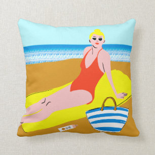 Almofada Beachy Keen - Amarelo
