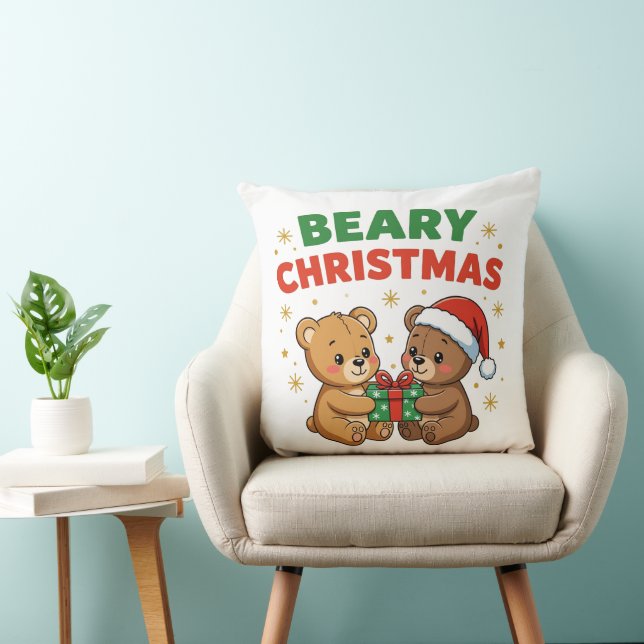 Almofada Beary Christmas (Cadeira)